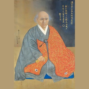 만공스님 진영(영인본)