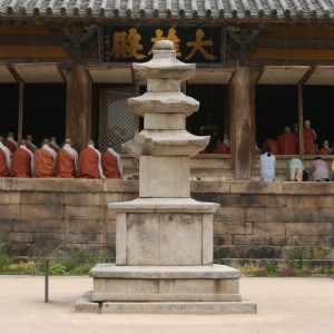 수덕사 삼층 석탑