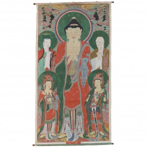 예산 대련사 비로자나불 괘불도