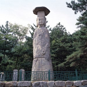 예산 삽교읍 석조보살입상