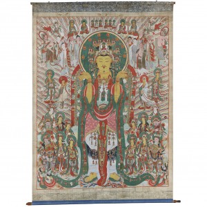 수덕사 노사나불 괘불탱